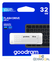 GoodRAM Pendrive 32GB UME2 white USB 2.0 - retail blister - UME2