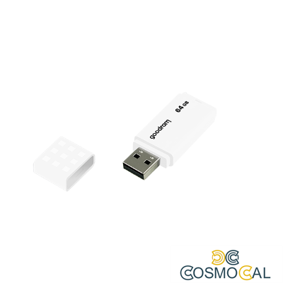 GoodRAM Pendrive 64GB UME2 white USB 2.0 - retail blister - UME2