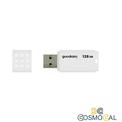 GoodRAM Pendrive 128GB UME2 white USB 2.0 - retail blister - UME