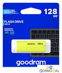 GoodRAM Pendrive 128GB UME2 yellow USB 2.0 - retail blister - UM