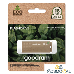 GoodRAM Pendrive 16GB UME3 GREEN USB 3.0 - retail blister - UME3