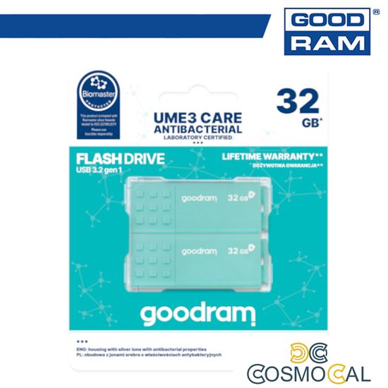 GoodRAM Pendrive 32GB UME3 - ANTIBATTERICA - USB3.0 - 2-pack - U