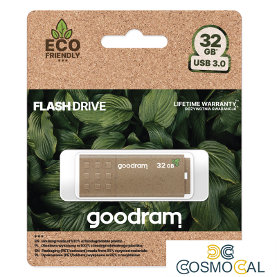 GoodRAM Pendrive 32GB UME3 GREEN USB 3.0 - retail blister - UME3