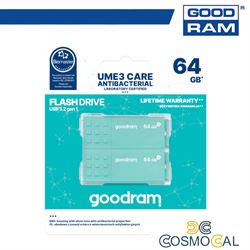 GoodRAM Pendrive 64GB UME3 - ANTIBATTERICA - USB3.0 - 2-pack - U