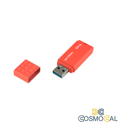 GoodRAM Pendrive 64GB UME3 orange USB 3.0 - retail blister - UME