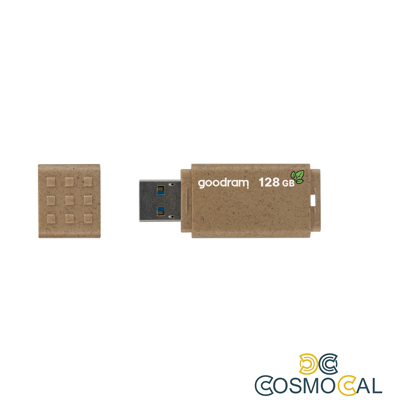 GoodRAM Pendrive 128GB UME3 GREEN USB 3.0 - retail blister - UME