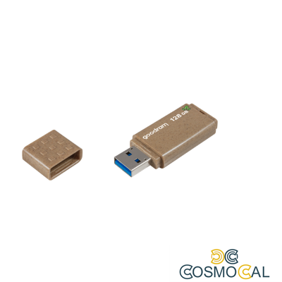 GoodRAM Pendrive 128GB UME3 GREEN USB 3.0 - retail blister - UME