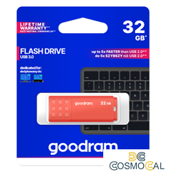 GoodRAM Pendrive 128GB UME3 orange USB 3.0 - retail blister - UM
