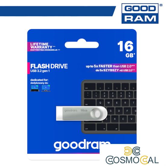 GoodRAM Pendrive 16GB UNO3 USB 3.2 - retail blister - UNO3-0160S