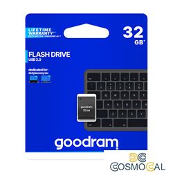 Goodram Pendrive UPI2 32GB USB MINI 2.0 blk - retail blister - U