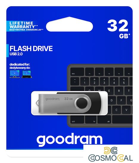 GoodRAM Chiavetta/Pendrive USB Twister 32GB nera USB 2.0 - UTS2-