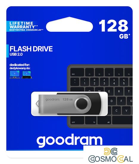 GoodRAM Chiavetta/Pendrive USB Twister 128GB nera USB 2.0 - UTS2