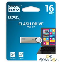 GoodRAM Pendrive 16GB UNN2 metal USB 2.0 - retail blister - UUN2