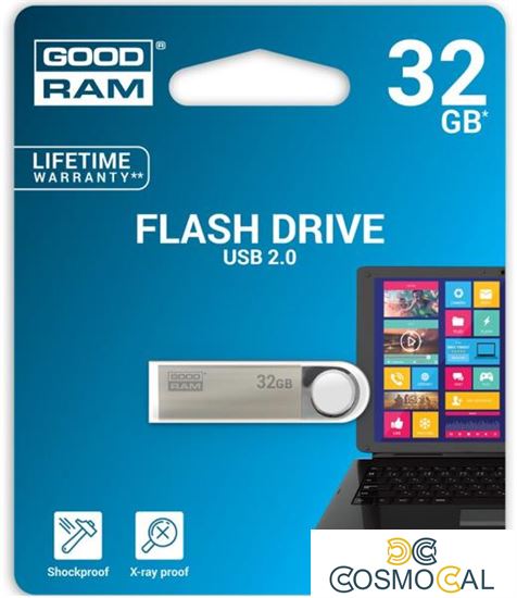 GoodRAM Pendrive 32GB UNN2 metal USB 2.0 - retail blister - UUN2
