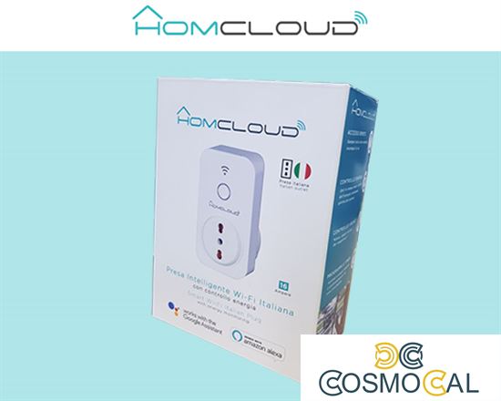 Presa Intelligente Wi-Fi 16A Italiana con controllo energia