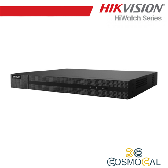 Hikvision-HiWatch XVR 32 canali 4MP + 2 canali IP 6MP, 2HDD - HW