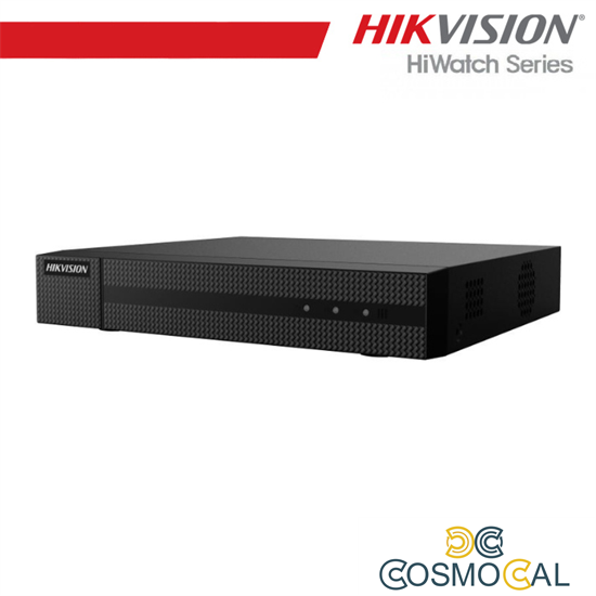 Hikvision-HiWatch NVR 8 canali 8 porte PoE 4K, 80/80Mbps - HWN-4
