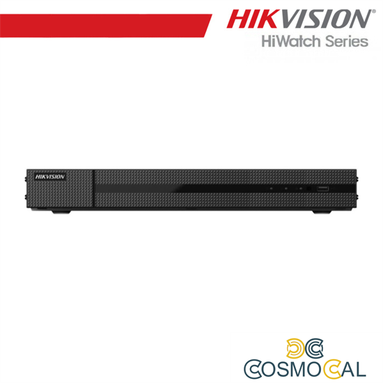 Hikvision-HiWatch NVR 16CH 16 PoE 4K, 2 HDD, 160/160Mbps - HWN-5