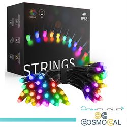 Stringa di Luci decorative a Led Smart OUTDOOR RGB-IC Wi-Fi+Blue