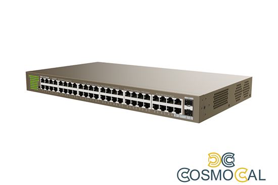 Switch Unmanaged 48 porte 10/100/1000Mbps - 48GE+2SFP