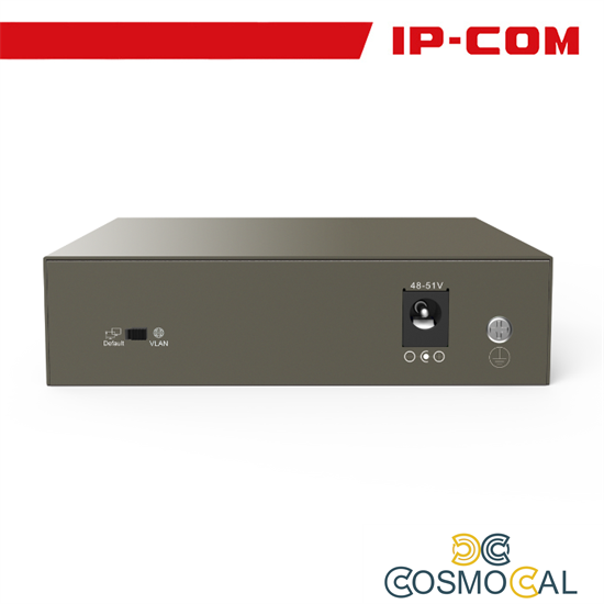 IP-COM Switch Desktop 5 Porte Gigabit con 4 Porte PoE 63W - G110