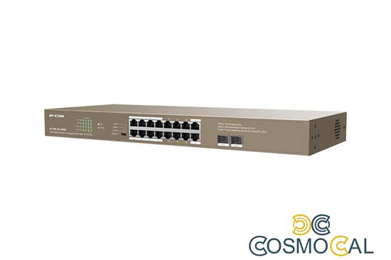 Switch Unmanaged 16GE+2 SFP a 16 porte 10/100/1000Mbps