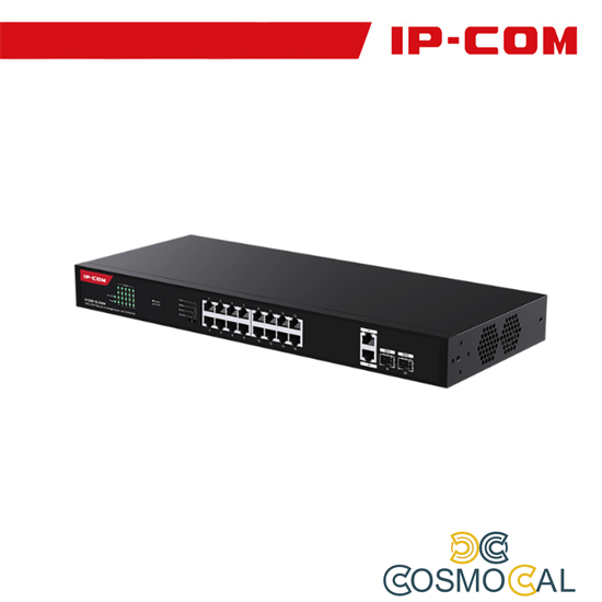 IP-COM 18GE+2SFP Ethernet Unmanaged Switch With 16-Port PoE - G1