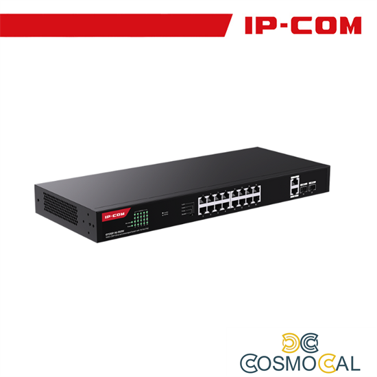 IP-COM 18GE+2SFP Ethernet Unmanaged Switch With 16-Port PoE - G1
