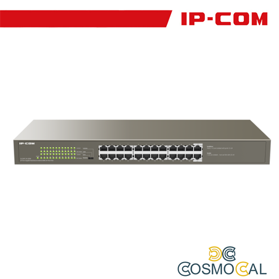 IP-COM Switch 24 porte Gbit da rack 250W - G1124P-24-250W