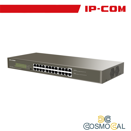 IP-COM Switch 24 porte Gbit da rack 250W - G1124P-24-250W