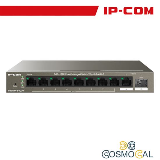 Switch IP-COM G3210P 8 porte PoE Gigabit