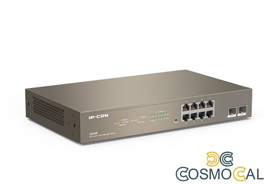 Switch Cloud Managed 8 port GE + 2 SFP - G3310F