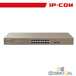 IP-COM Switch PoE Rack Cloud Managed L2 16 Port GE + 2SFP - G331