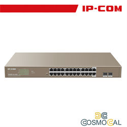 IP-COM Switch PoE Cloud Managed 24 port GE + 2SFP - G3326P-24-41