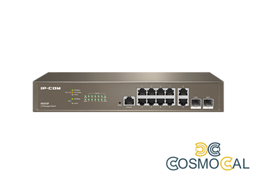 Switch L3 Managed 10x10/100/1000Base-T + 2 SFP Gigabit