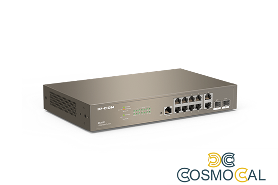 Switch L3 Managed 10x10/100/1000Base-T + 2 SFP Gigabit