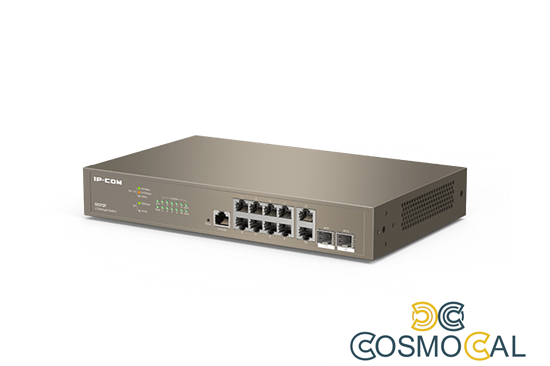 Switch L3 Managed 10x10/100/1000Base-T + 2 SFP Gigabit