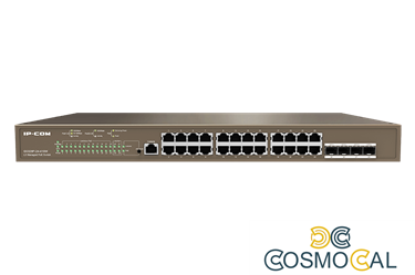 Switch PoE L3 Managed 24 porte Gbit + 4 SFP G5328P-24-410W