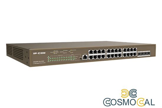 Switch PoE L3 Managed 24 porte Gbit + 4 SFP G5328P-24-410W