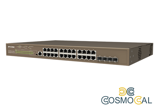 Switch PoE L3 Managed 24 porte Gbit + 4 SFP G5328P-24-410W