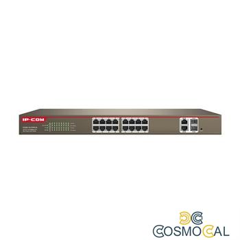 Switch managed 16 porte 100M+2 port Gigabit TP/SFP Combo PoE