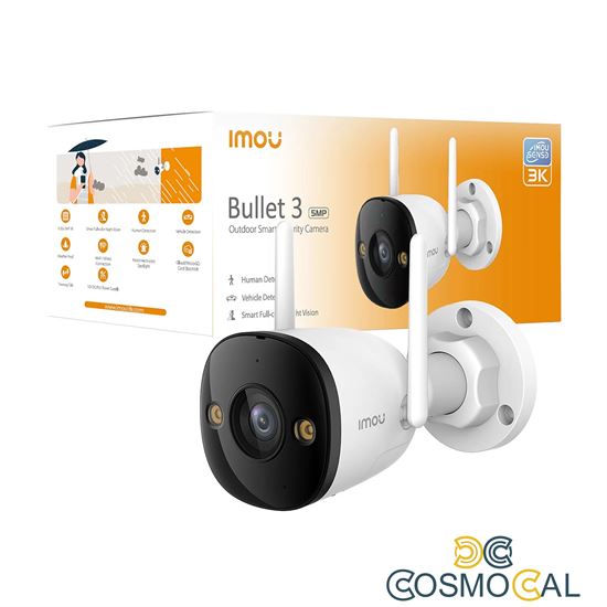 Imou Telecamera Bullet 3 3K Bullet IP/Wi-Fi Full-color 5 MP 2.8