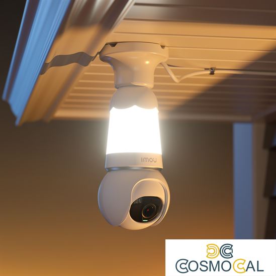 Imou Telecamera Bulb Cam 2K attacco E27 Wi-Fi 2K 2.8mm IR