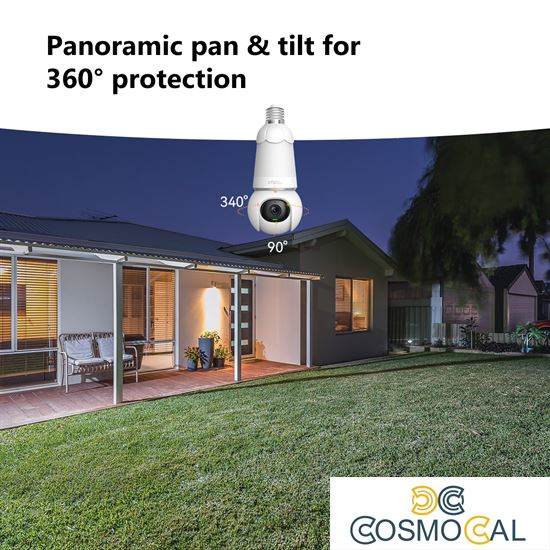 Imou Telecamera Bulb Cam 2K attacco E27 Wi-Fi 2K 2.8mm IR