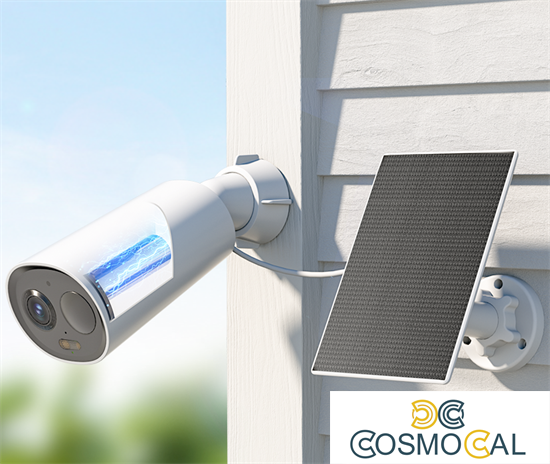 KIT Cell Go 3C Telecamera a batteria da esterno ricaricabile 2K