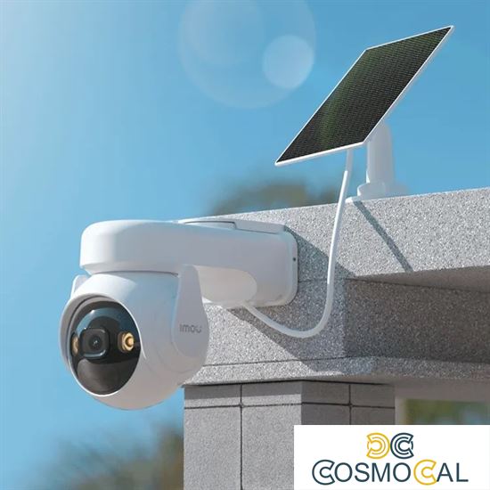 Imou Telecamera Cell PT Kit PTZ Wi-Fi 2K 3MP 2.8mm IR Batteria +