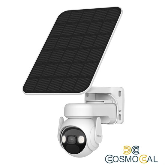 Imou Telecamera Cell PT Kit PTZ Wi-Fi 2K 3MP 2.8mm IR Batteria +