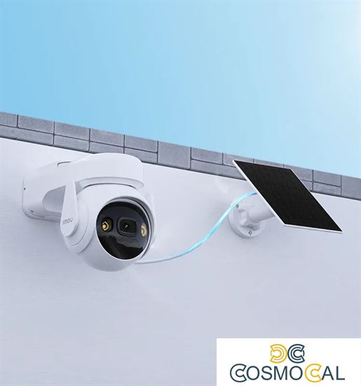 Imou Telecamera Cell PT Kit PTZ Wi-Fi 2K 3MP 2.8mm IR Batteria +