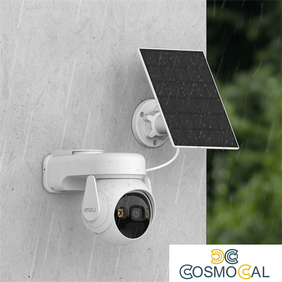 Imou Telecamera Cell PT LITE Kit PTZ Wi-Fi 2K 3MP 2.8mm IR Batte