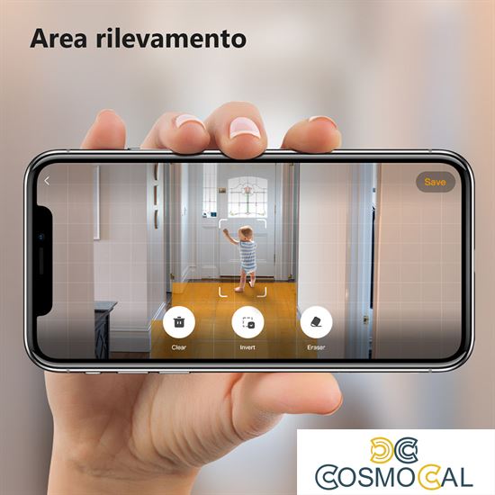 Imou Telecamera Cell PT LITE Kit PTZ Wi-Fi 2K 3MP 2.8mm IR Batte